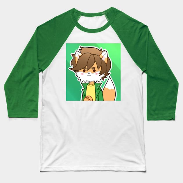 Chibi Hyper Rob Baseball T-Shirt by Reynard City